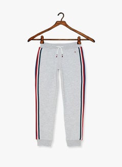 Stripe Side Joggers Grey