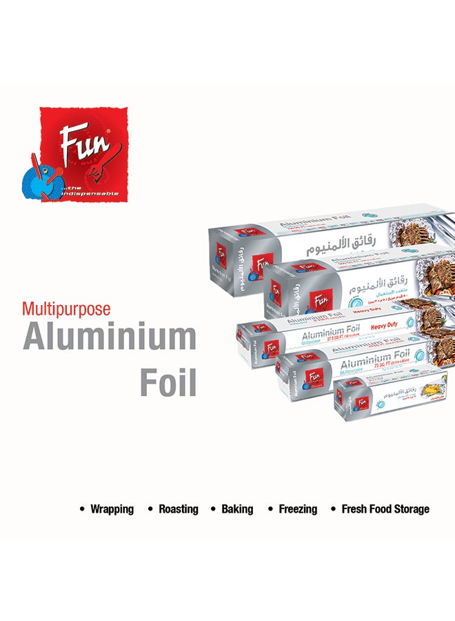 Fun Indispensable Aluminium Foil 500 Sq.Ft. Silver  - Image 5