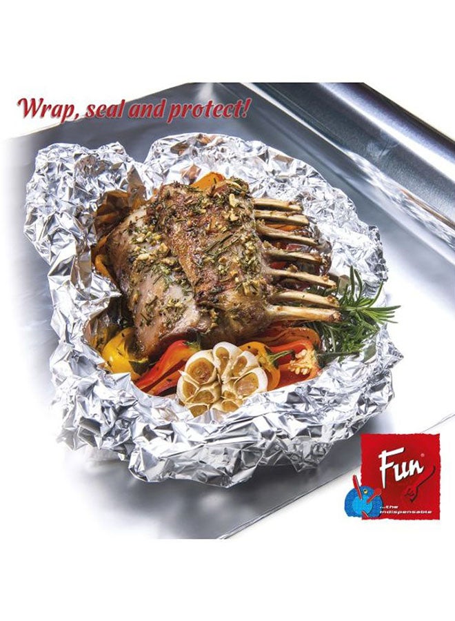Fun - Indispensable Aluminium Foil 750 Sq.Ft. Silver - Image 1