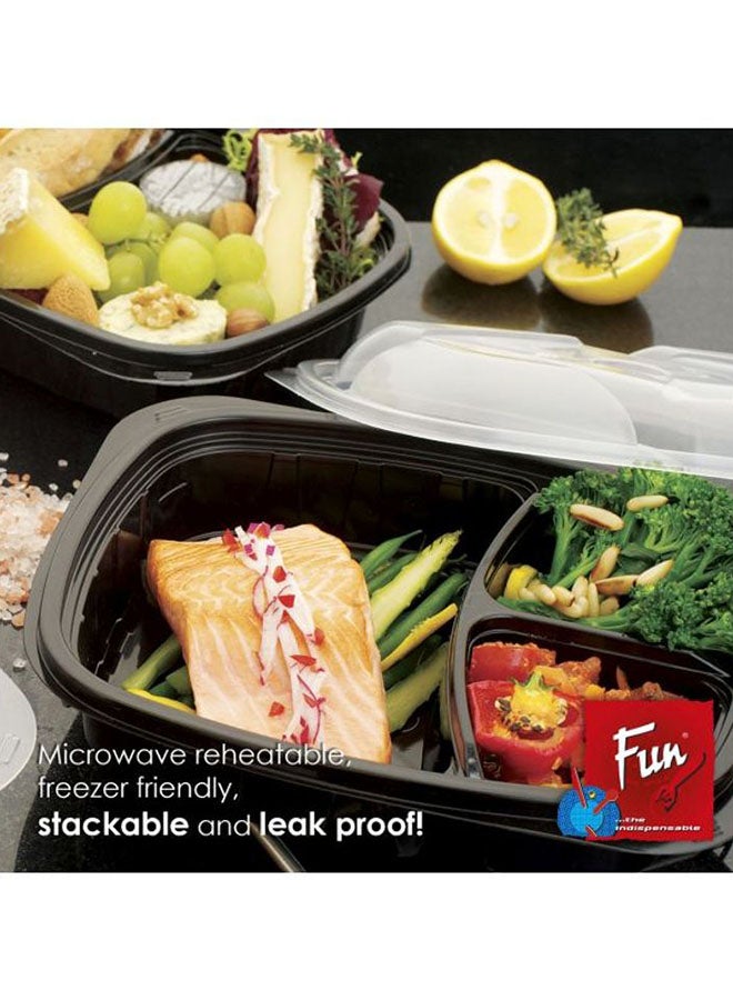 Fun Pack of 5 Disposable Containers And lids  - Image 3