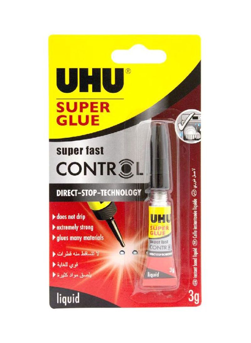 UHU Super Fast Control Glue Clear