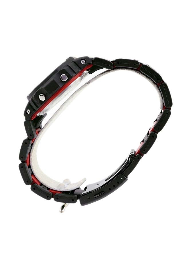 كاسيو ساعة يد رقمية بسوار من الراتنج طراز GW-B5600HR-1DR للرجال - Image 5