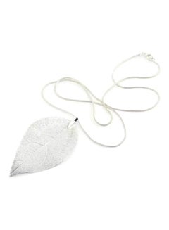 Leaf Pendant Chain Necklace