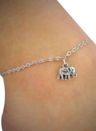 Hanging Elephant Charm Anklet - v1596544505/N37619574A_1