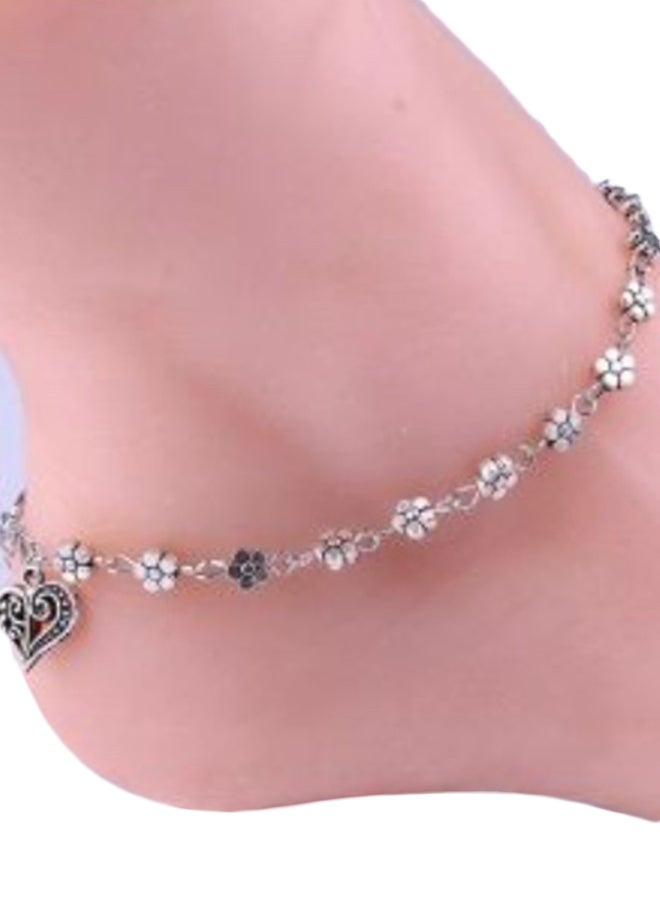 Miracle Empire - Daisy Flower Detail Anklet - Image 1
