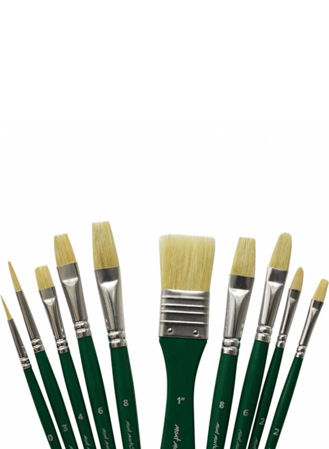 Montmarte 11-Piece Oil Colour Brush Set multicolor - Image 4