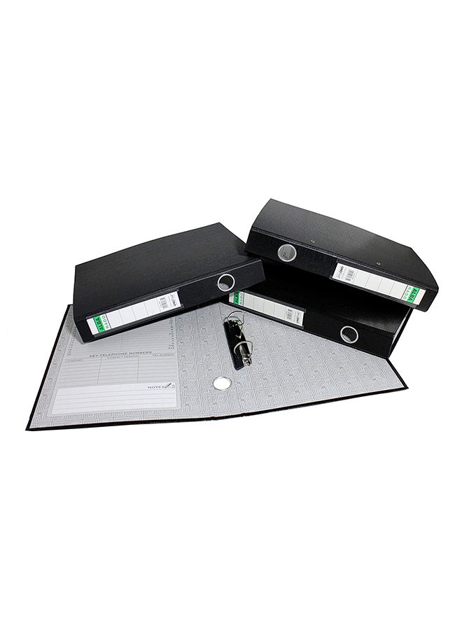Alba Rado - 10-Piece Box File Folder Set, A4 size Black - Image 1