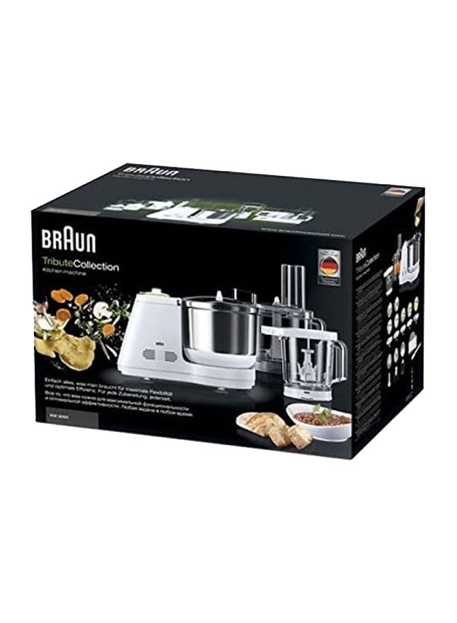 BRAUN Tribute Collection Kitchen Machine 900.0 W KM-3050 White  - Image 3