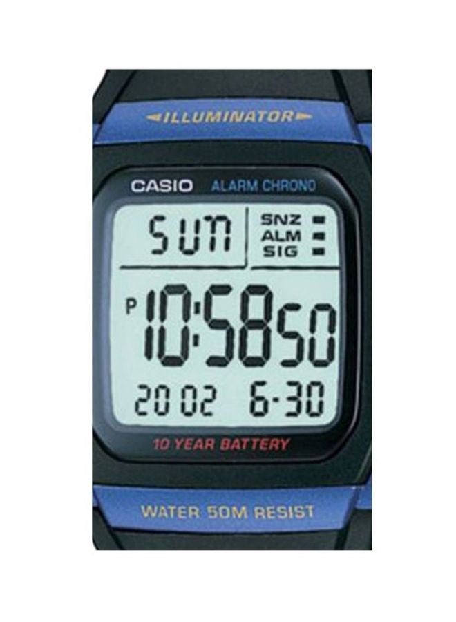 كاسيو ساعة رقمية مقاومة للماء طراز W-96H-2AVD للرجال - Image 2
