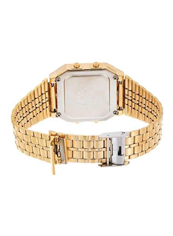 كاسيو ساعة فينتدج تايم بيس رقمية طراز A500WGA-9D للنساء - Image 2