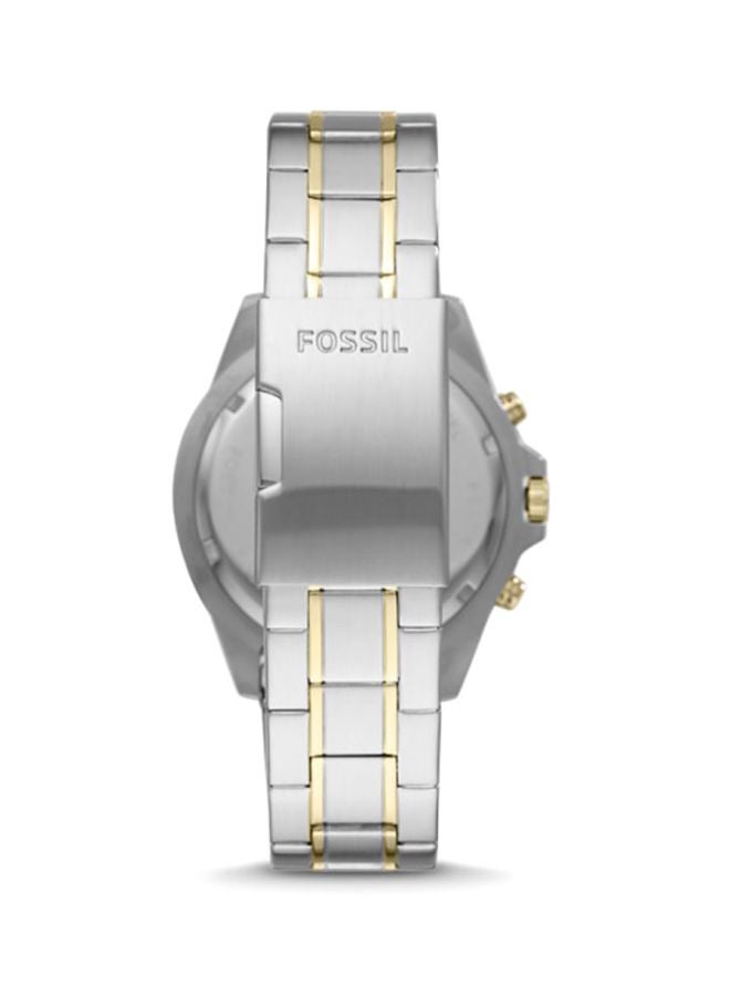 FOSSIL - Men's Garrett Chronograph Watch FS5622 - 44 mm - Silver - Image 1