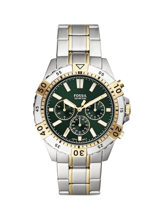 FOSSIL - Men's Garrett Chronograph Watch FS5622 - 44 mm - Silver - Image 1