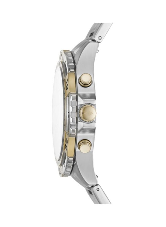 FOSSIL - Men's Garrett Chronograph Watch FS5622 - 44 mm - Silver - Image 1