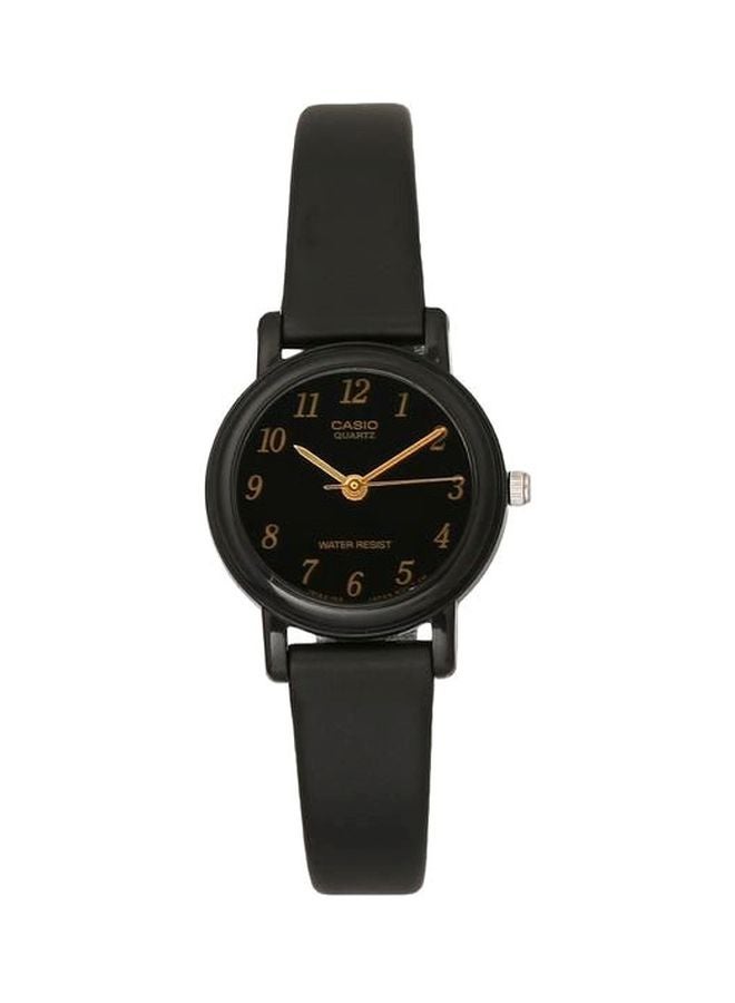 كاسيو ساعة يد بعقارب مقاومة للماء طراز LQ-139AMV-1LDF - 31 مم - أسود للنساء - Image 1