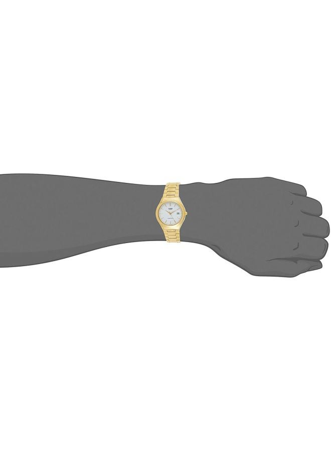 CASIO - Men's Enticer Analog Watch MTP-1170N-7ARDF - 35 mm - Gold - Image 1
