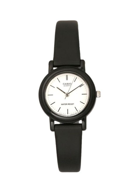 Women's Water Resistant Analog Watch LQ-139BMV-7ELDF - 25 mm - Black
