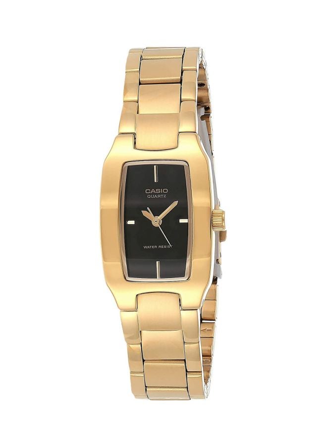 CASIO Women's Water Resistant Analog Watch LTP-1165N-1CRDF - 21 mm - Gold - Image 1