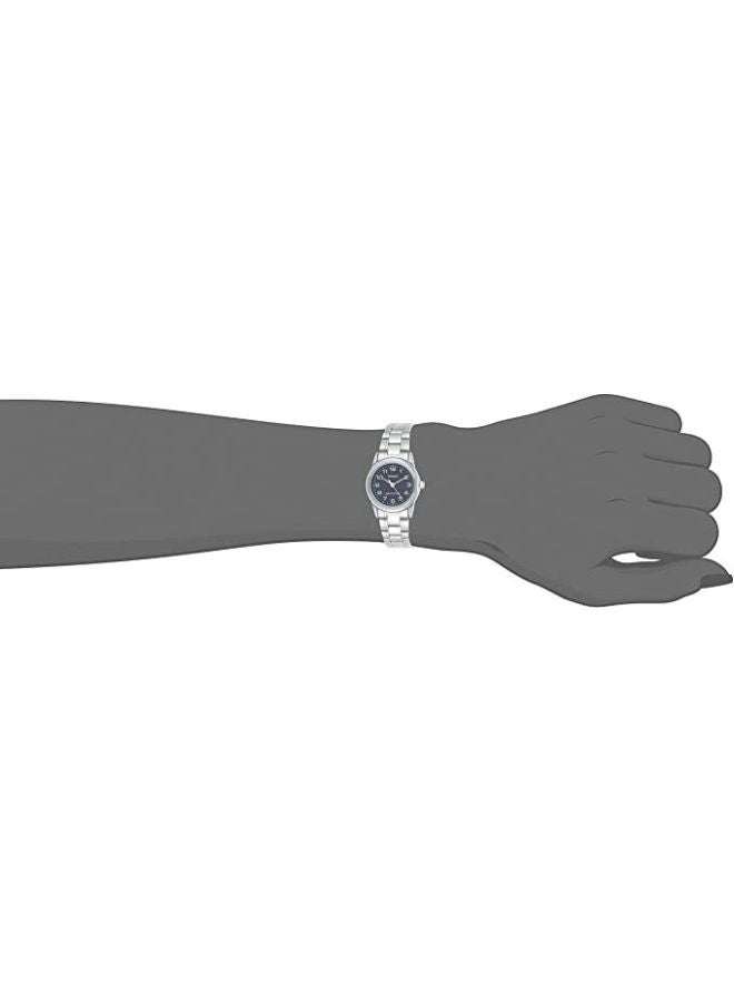 CASIO Women's Water Resistant Analog Watch LTP-V001D-1BUDF - 25 mm - Silver - Image 4