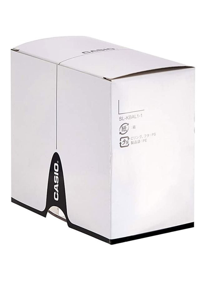 CASIO Women's Water Resistant Analog Watch LTP-V001D-1BUDF - 25 mm - Silver - Image 5