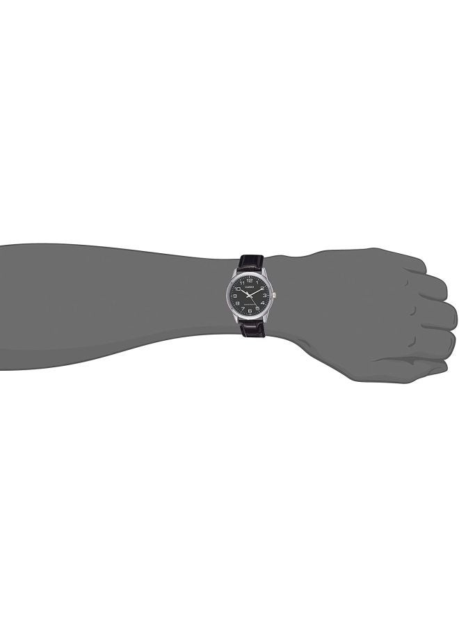 CASIO - Men's Water Resistant Analog Watch MTP-V001L-1BUDF - Image 1