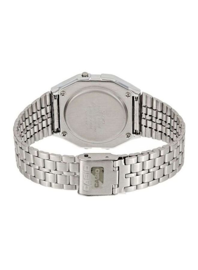 كاسيو ساعة يد رقمية للشباب طراز A159WAD-1DF مقاس 33 مم - لون فضي - Image 2