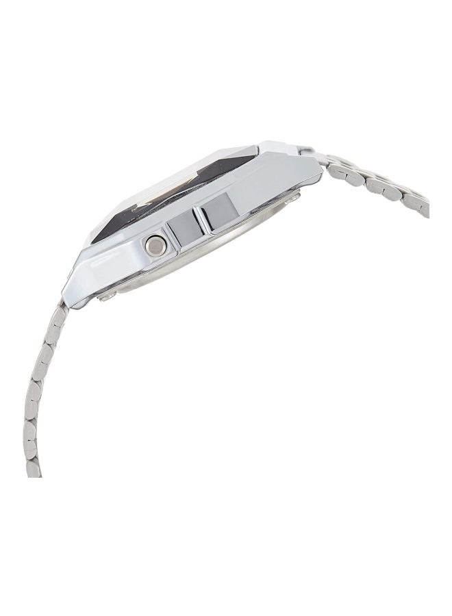 كاسيو ساعة يد رقمية للشباب طراز A159WAD-1DF مقاس 33 مم - لون فضي - Image 3