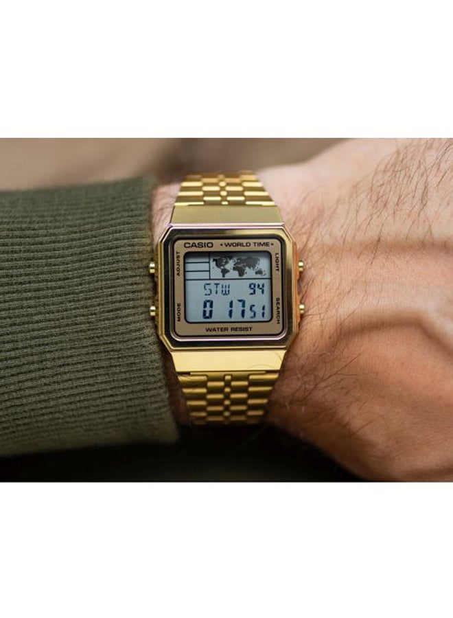 كاسيو ساعة فينتدج رقمية طراز A500WGA-9DF - Image 5