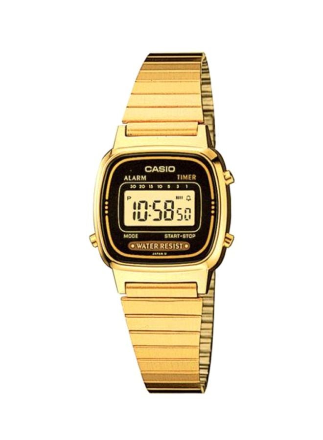 CASIO - Women's Vintage Digital Watch LA670WGA-1DF - Image 1