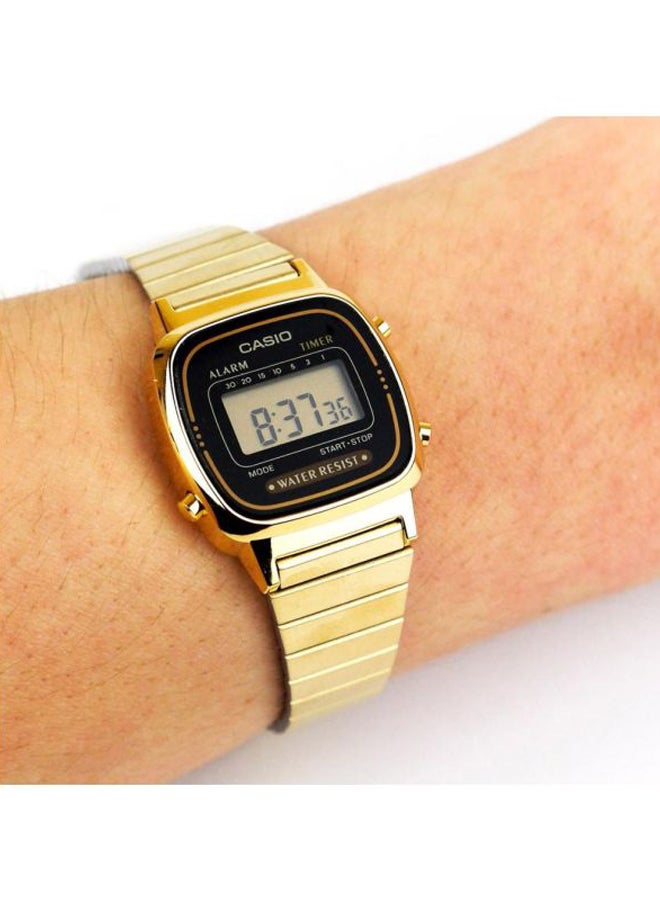 CASIO - Women's Vintage Digital Watch LA670WGA-1DF - Image 1