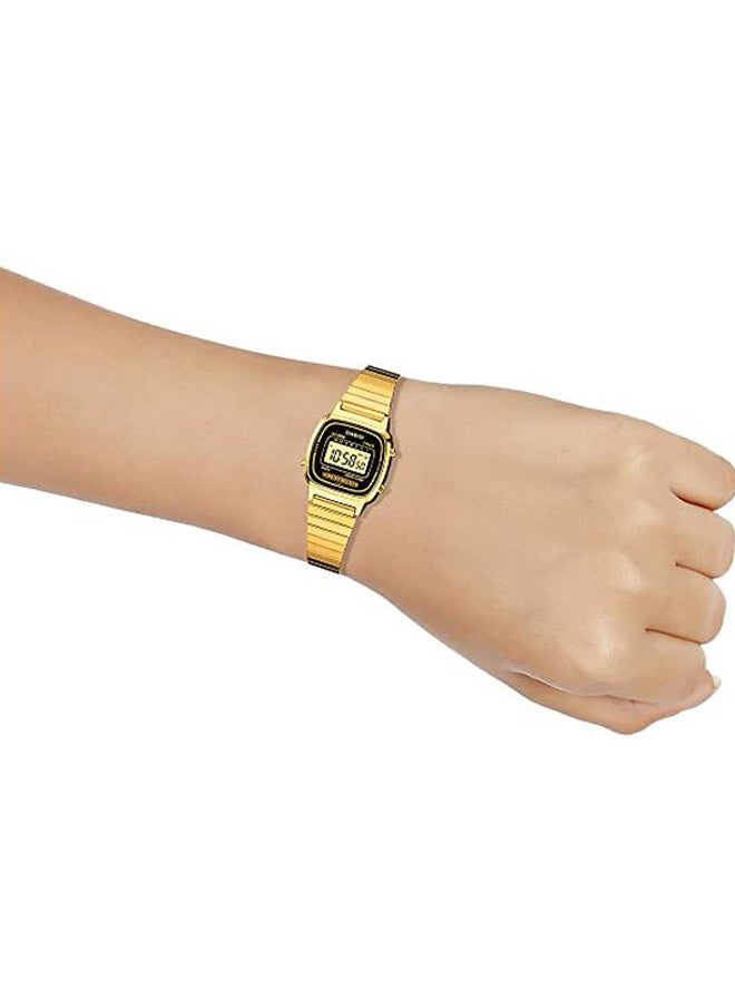 CASIO - Women's Vintage Digital Watch LA670WGA-1DF - Image 1