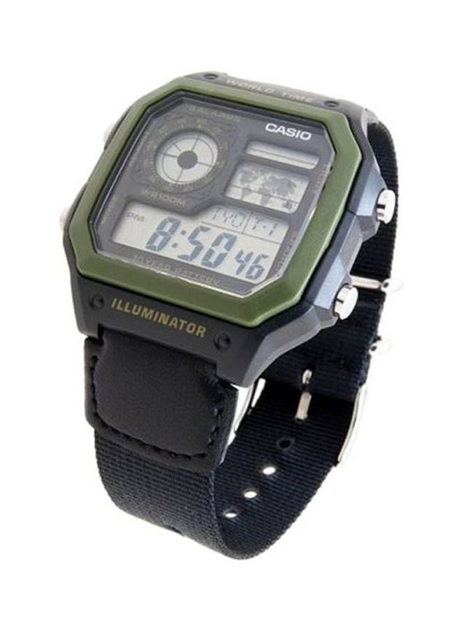 CASIO - Men's Classic Digital Watch AE-1200WHB-1BVDF - 42 mm - Black - Image 1