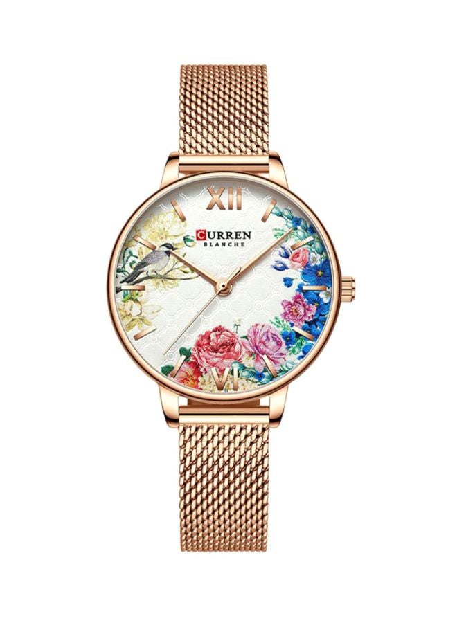 CURREN - Girls' Metal Analog Watch 9059 - Image 1
