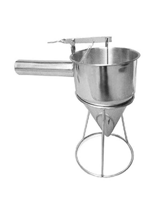 Stainless Steel Cake Mix Distributor Silver