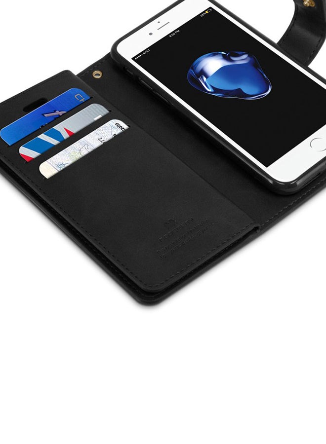 GOOSPERY Leather Protective Case Cover For iPhone 7/8 Black  - Image 2