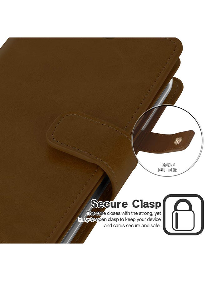 GOOSPERY Leather Protective Case Cover For iPhone 11 Pro Max Brown  - Image 4