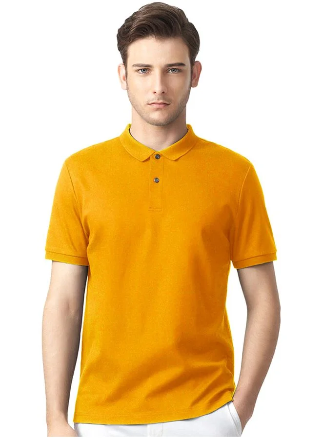 GIORDANO Luxury Touch Polo Orange
