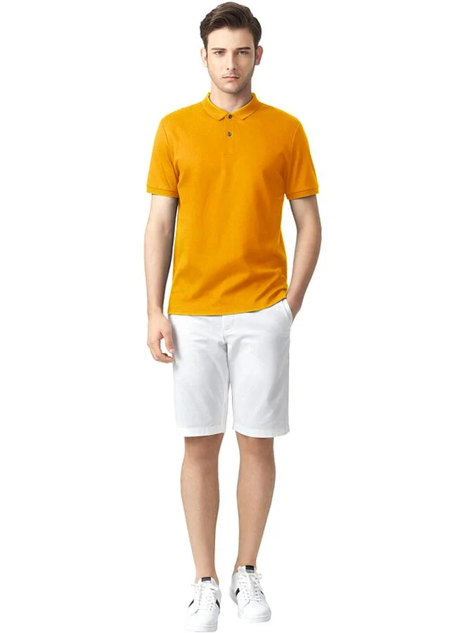 GIORDANO Luxury Touch Polo Orange