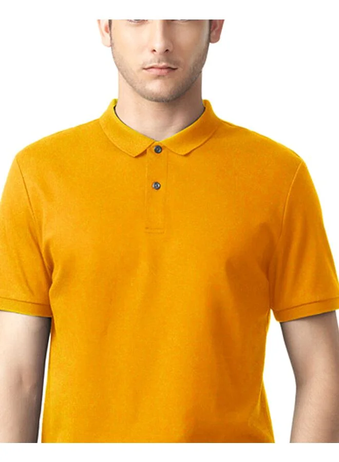 GIORDANO Luxury Touch Polo Orange