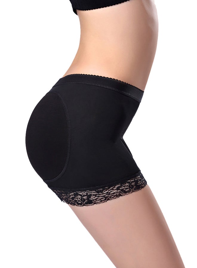 Joychic - Breathable Stretch Hip-Up Shapewear Black - Image 1