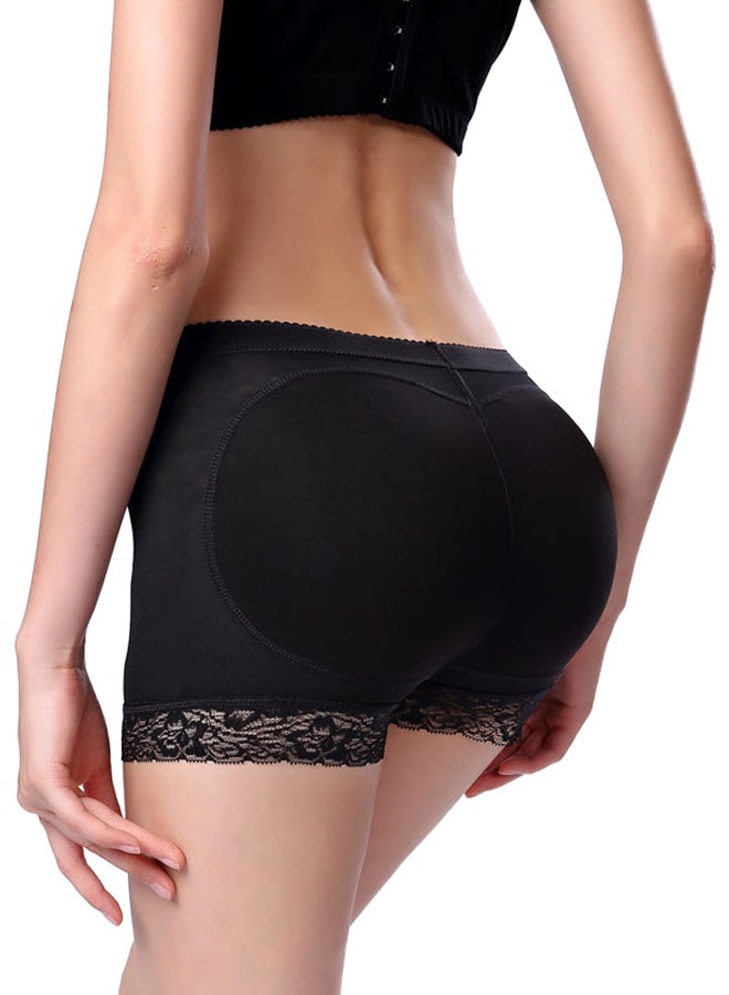 Joychic - Breathable Stretch Hip-Up Shapewear Black - Image 1