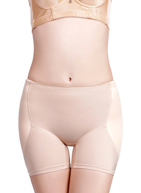 Stretch Slimming Hip Shapewear Beige