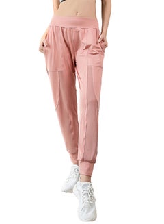 Solid Sports Joggers Pink