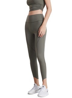 Solid Sports Leggings Green