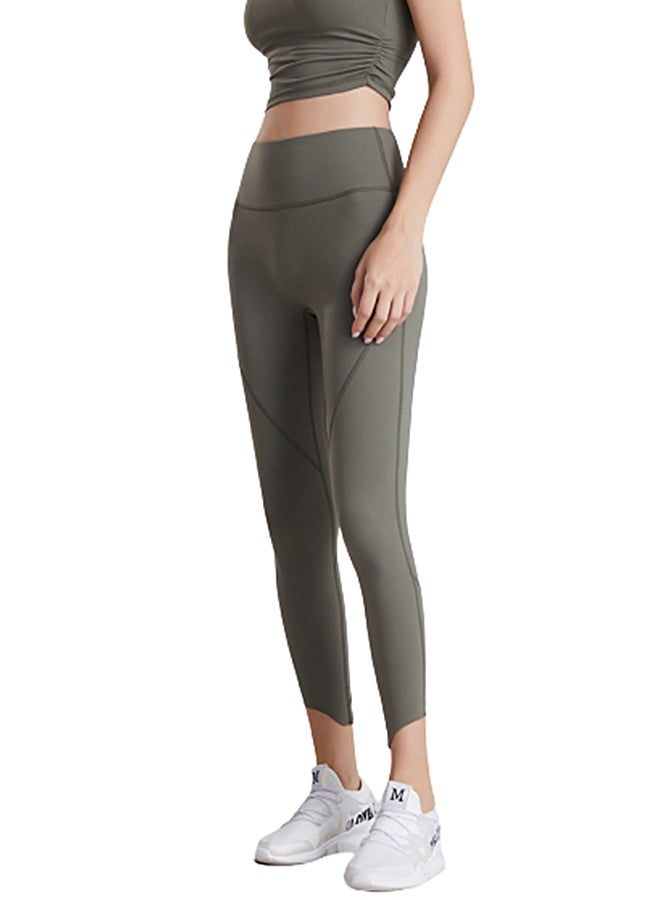 Joychic - Solid Sports Leggings Green - Image 1