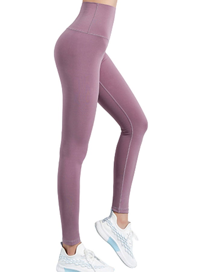 جوي شيك بنطال ضيق بخصر عال وردي - Image 3