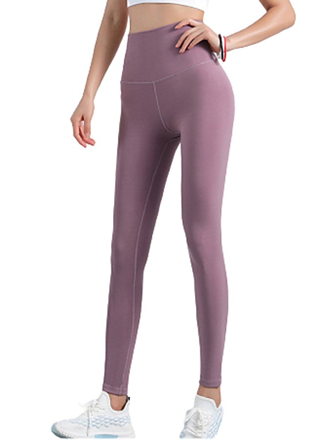 جوي شيك بنطال ضيق بخصر عال وردي - Image 4