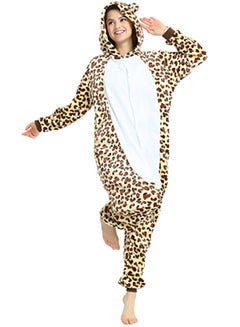Joychic Leopard Print Onesie Multicolor  - Image 3