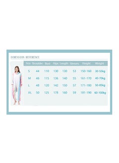 جوي شيك لباس من قطعة واحدة بتصميم بقرة أبيض/ أسود  - Image 5