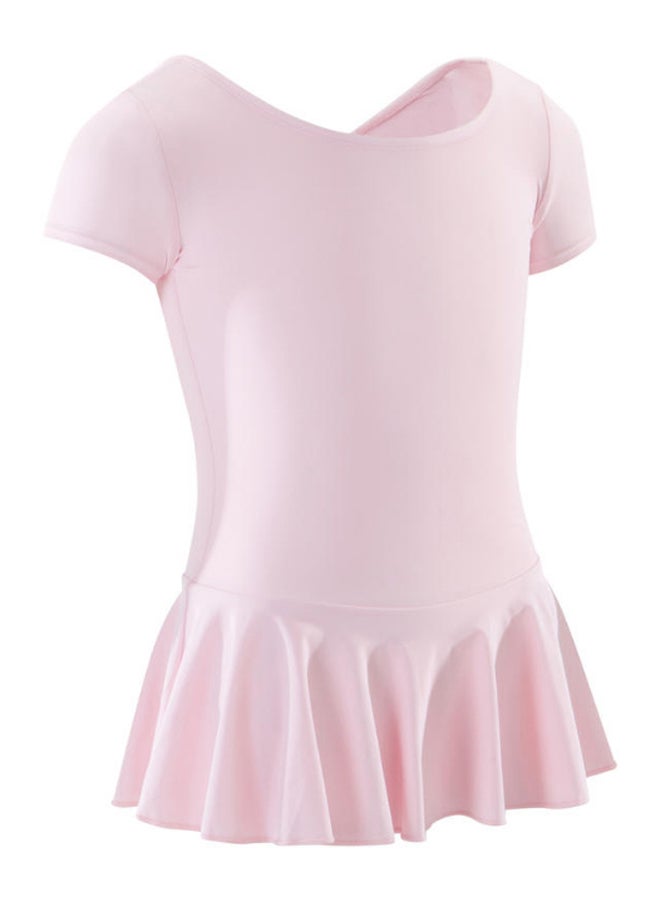 DECATHLON Kids Ballet Skirted Leotard Mini Dress Rose  - Image 1