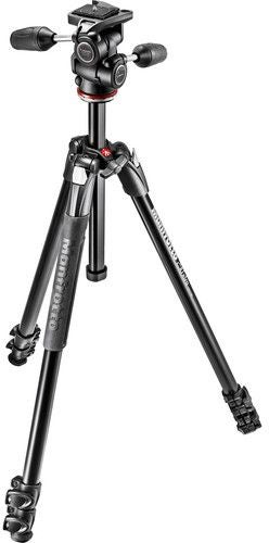 Manfrotto Xtra 3 Way Tripod Heads Black Black/Silver  - Image 2